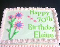 Elaine's Birthday Cake by Gina